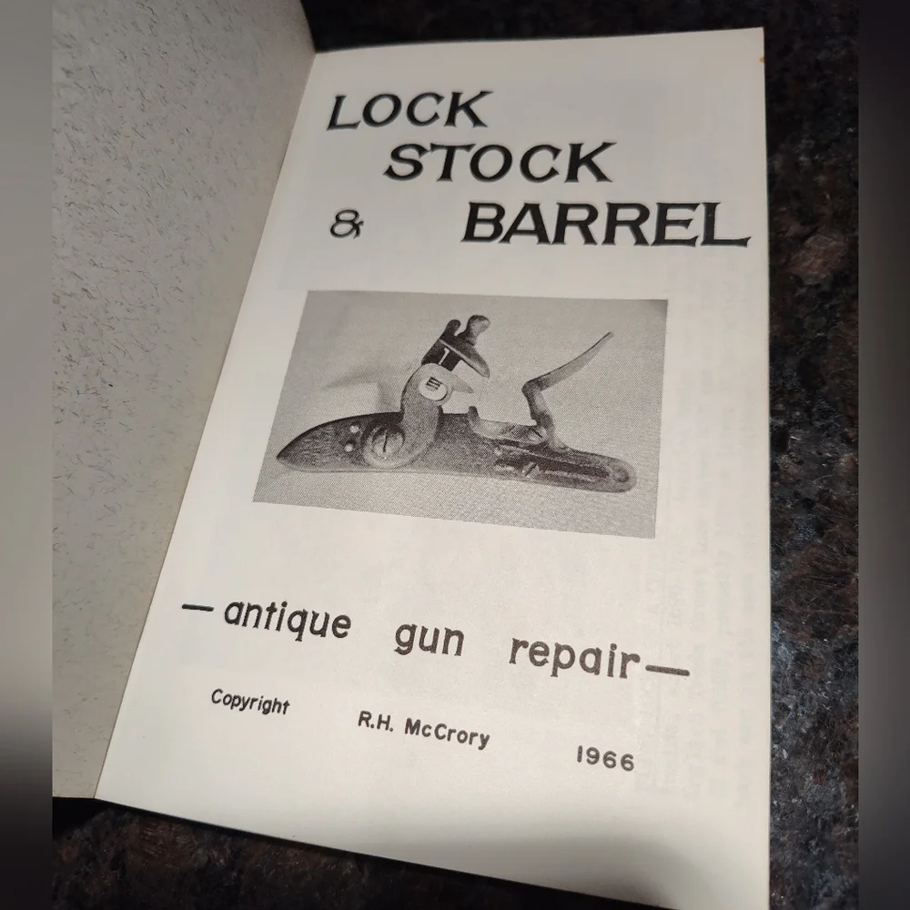 Lock Stock and Barrel Book By R.H. McCrory, Softcover